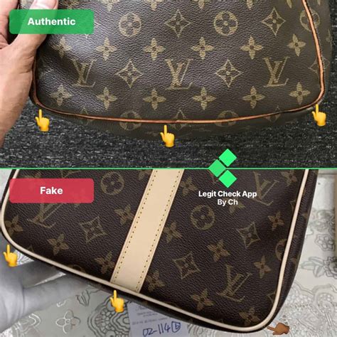 checkered louis vuitton bag real vs fake|authenticate a louis vuitton bag.